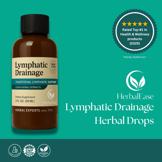Lymphatic Drainage Herbal Drops - HerbalEase